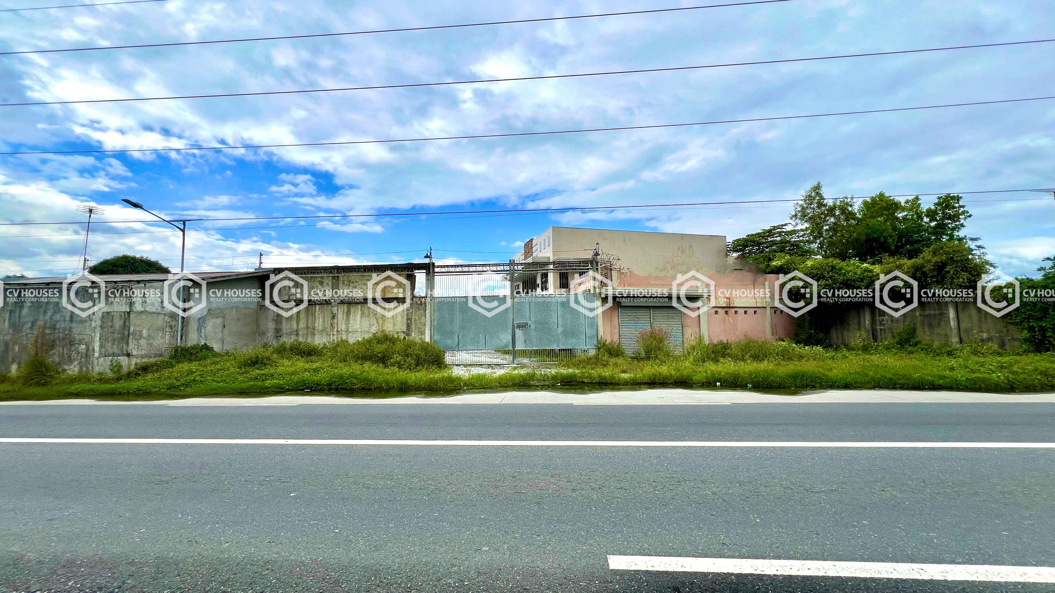 Spacious Lot for Rent with Warehouse and House in Porac