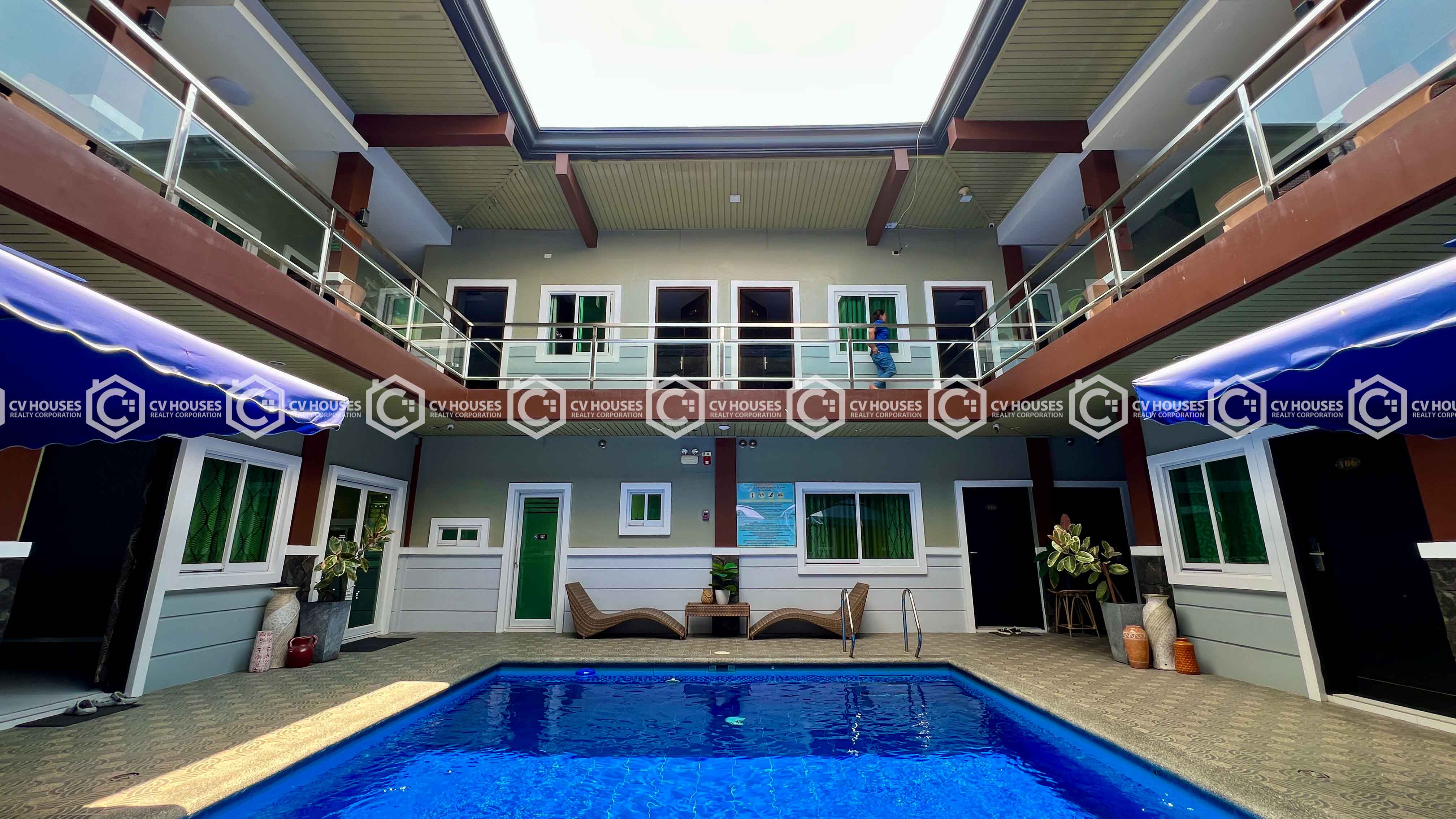 Fully Furnished Hotel with Swimming Pool for Sale in Angeles City