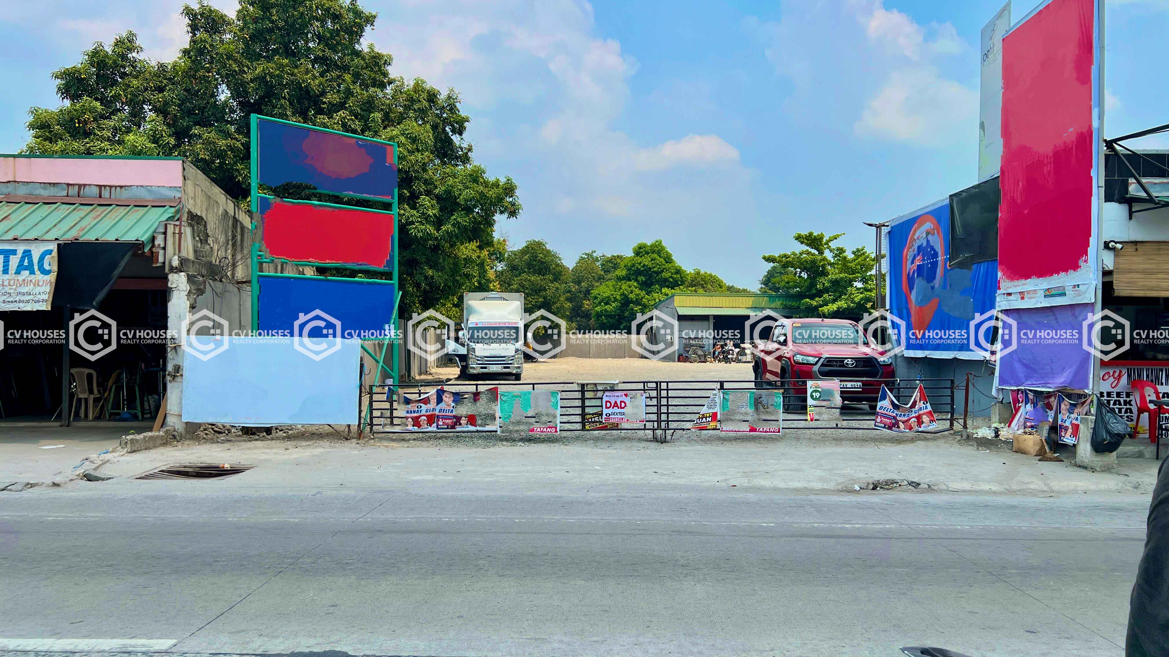 2,500 sqm Lot Along Major Thoroughfare in Porac for Lease