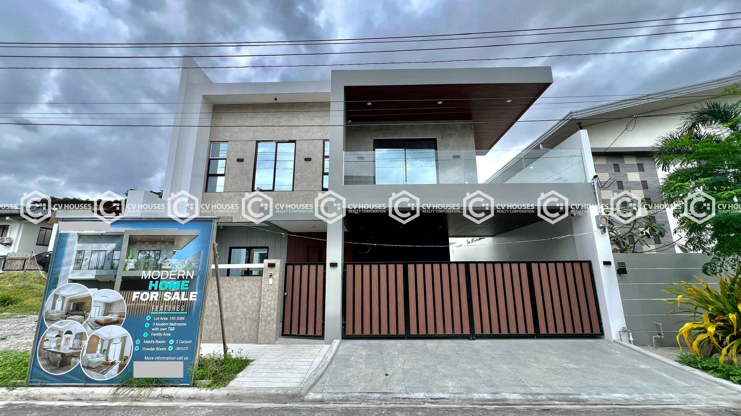 Unfurnished House with Jacuzzi for Sale in Angeles City