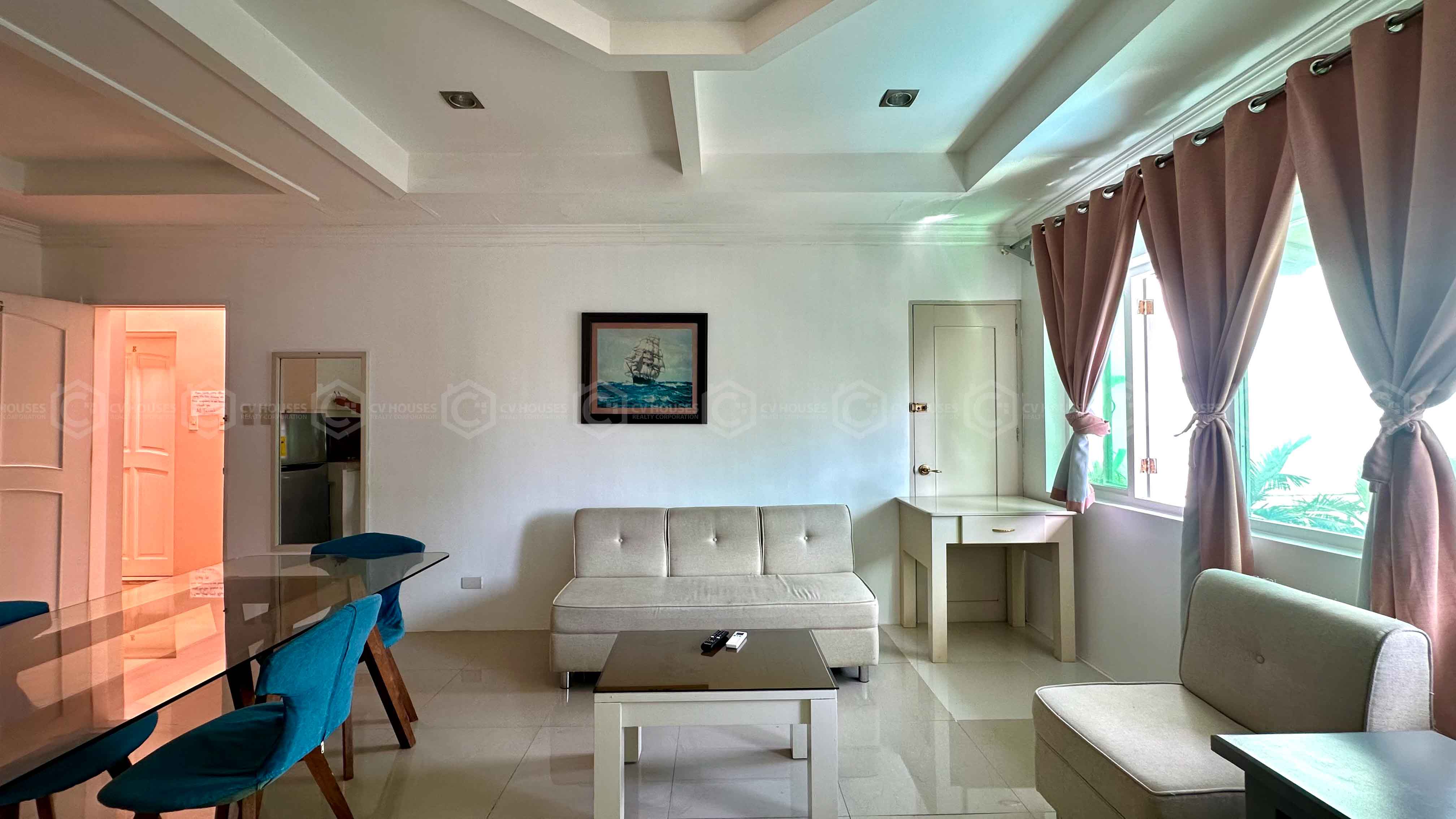 Affordable Furnished Apartment with Pool Access in Angeles City