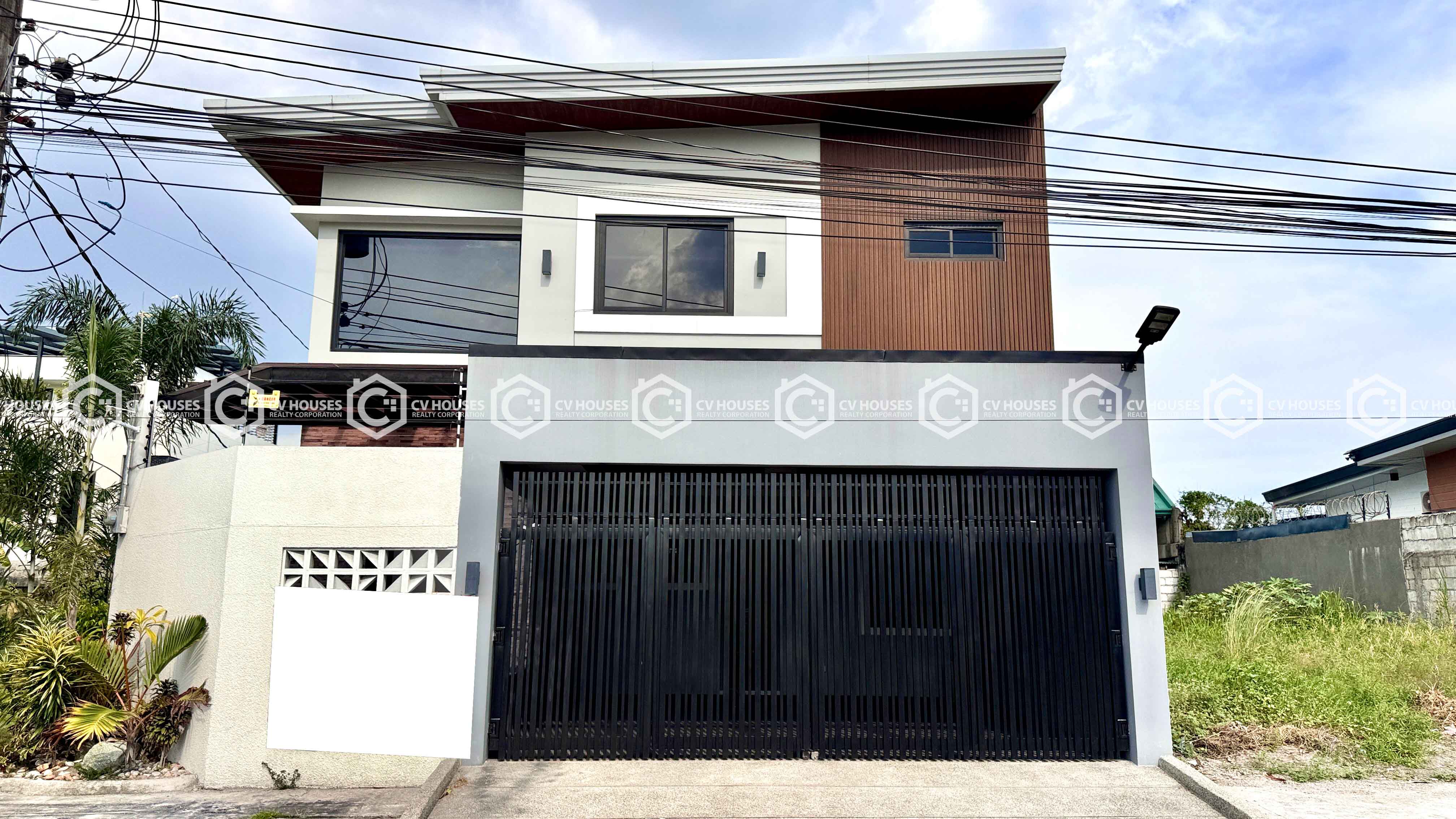 2-Storey Furnished House with Swimming Pool for Rent in Angeles City